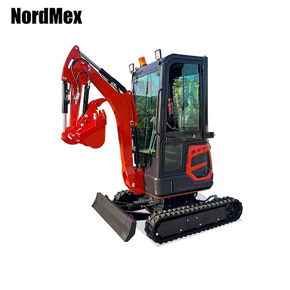 NordMex LX25 Zero Tail Grävmaskin – Kubota motor, 2,5 ton