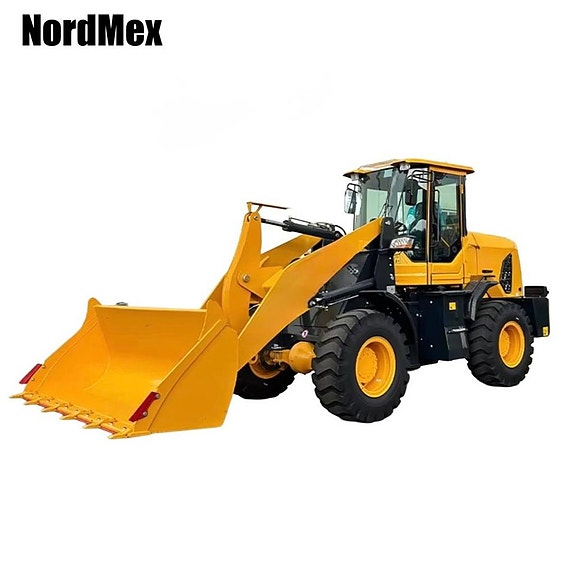 NordMex LM125 - 116hk Hjullastare med 2500kg lyftkapacitet.