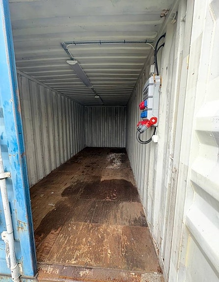 Begagnad 20ft container