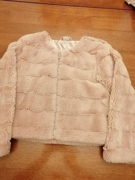 Lindex jacka st 122-128 och matchande väska H&M.