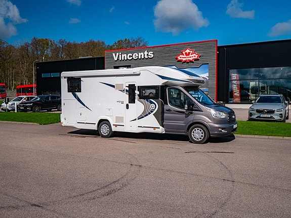 Chausson 747 GA *Långbäddar *Truma *Solcell *Lågmil