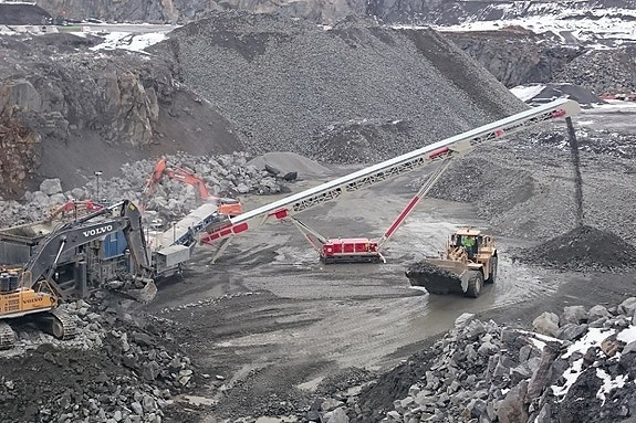 Telestack TCL 1031 ZERO Heavy Duty upplagstransportör