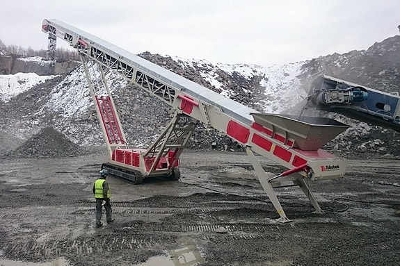 Telestack TCL 1031 ZERO Heavy Duty upplagstransportör 2 of 5