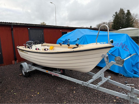Crescent 465 trader, Yamaha 25 hk 4takt samt 80 trailer. 3 of 8