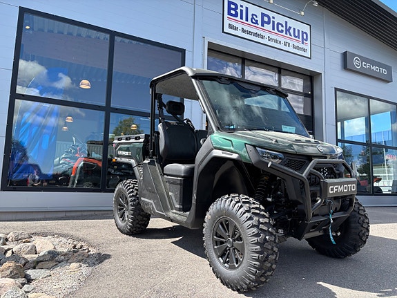 CFMOTO U FORCE 1000 U10 Highland PRO Grön i lager vi byter in Bil Båt ATV