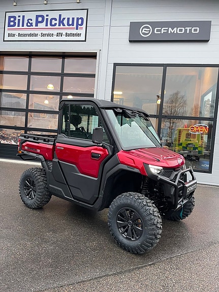 CFMOTO U FORCE 1000 U10 Highland PRO Grön i lager lev klar VI BYTER IN BIL BÅT ATV i HUDIK 18 of 19