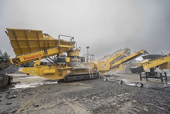 Keestrack H6e ZERO - Finkross med 3 däcks sikt