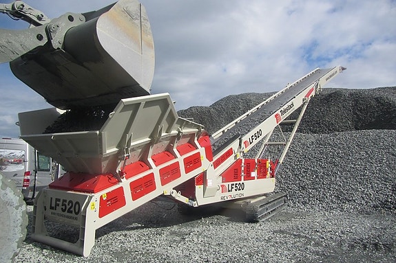 Telestack LF520 REV ZERO - Transportör med matare 5 of 12