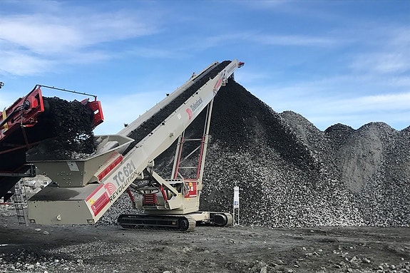 Telestack TC621 REV ZERO - Radialupplagtransportör