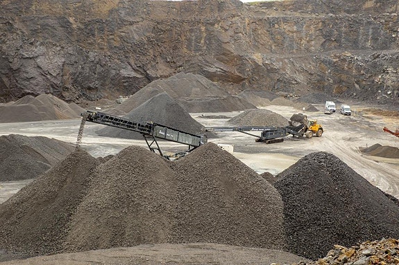 Stackläggare med matarficka 24m