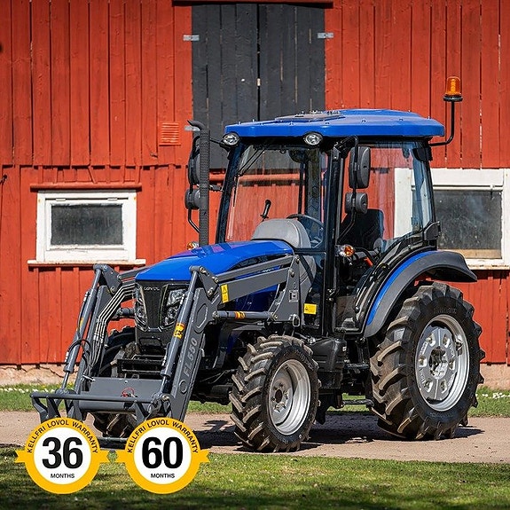 Traktor Lovol 50 hk 4wd med frontlastare, Stage V