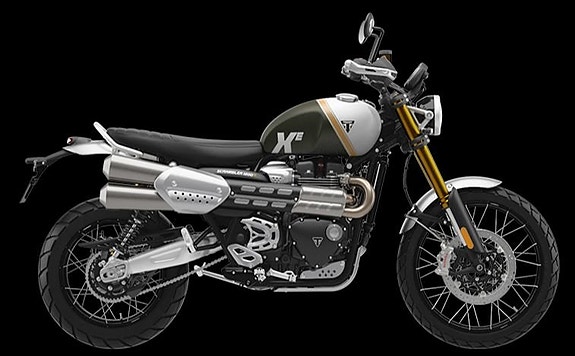 Triumph Scrambler 1200 XE BOKA DIN 2026 NU!