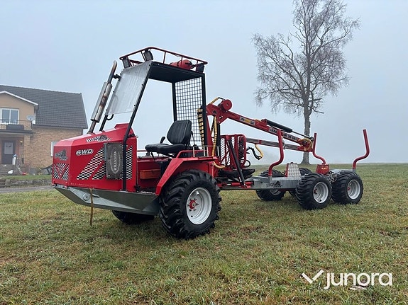 Miniskotare - Kranman, Bison 6000 6WD