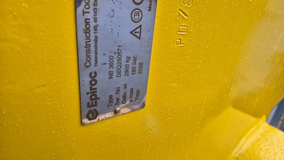 Hydraulhammare Epiroc HB 3600 5 of 5