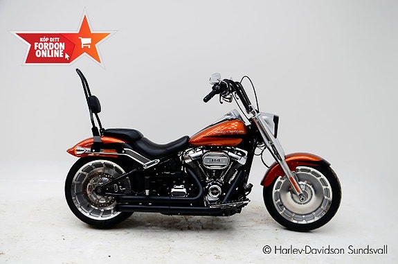 Harley-Davidson Fatboy 114 *Hemleverans*