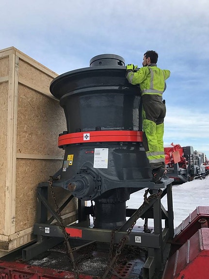 Sandvik CS440 spindel -  NY