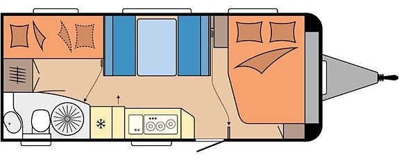 Hobby 545 KMF DE LUXE 16 of 20