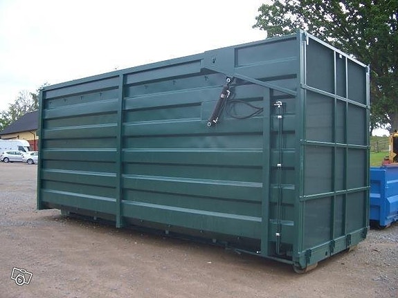 Grönfoder Flis Container