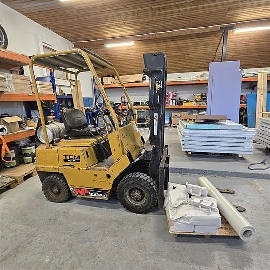 TCM FG14 II - LPG gas - Kapacitet/capacity 1,4 ton, løftehøj