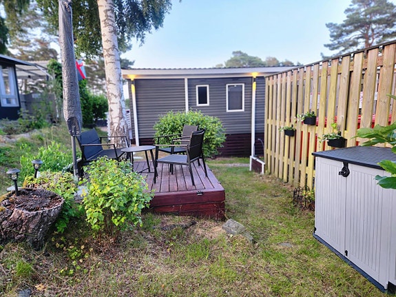 Willerby Villavagn med havsutsikt på Almöns Bad & Camping 6 of 15