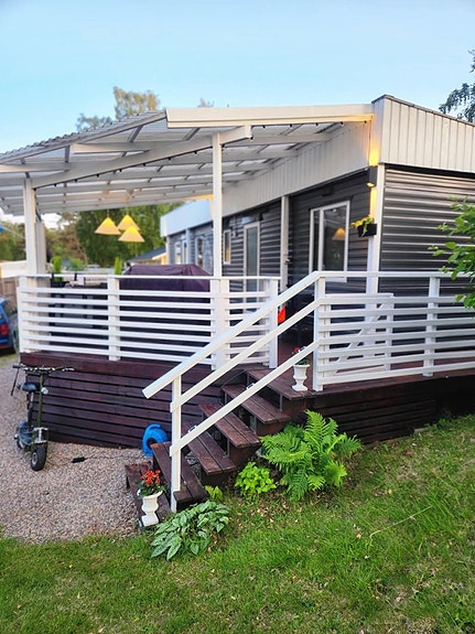 Willerby Villavagn med havsutsikt på Almöns Bad & Camping 4 of 15