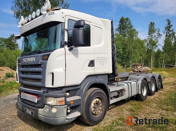 Lastväxlare tridem SCANIA R480