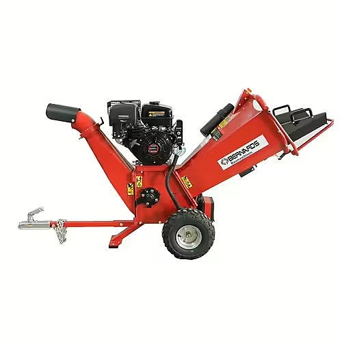 Flismaskin Bernards RCG11 med 7hk bensinmotor med elstart