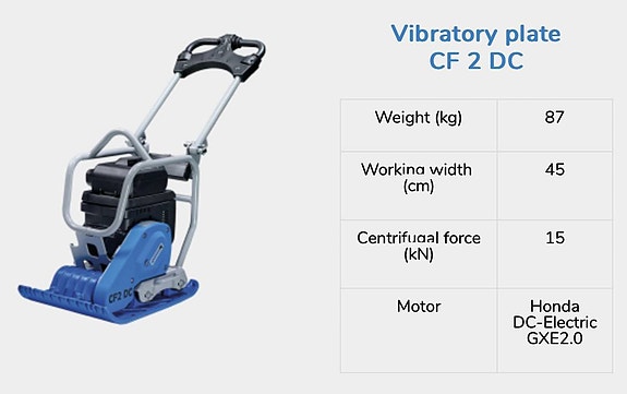 Weber MT Batteridrivna markvibratorer 9 of 11