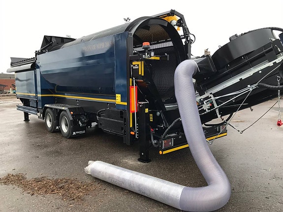 PRONAR trumsikt MPB 20.55 - blå/svart demomaskin