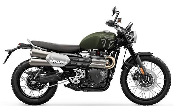 Triumph Scrambler 1200 X  BOKA DIN 2026 NU!