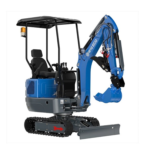 Ny 1-tons minigrävare med Kubota, bandbreddning & bomsväng