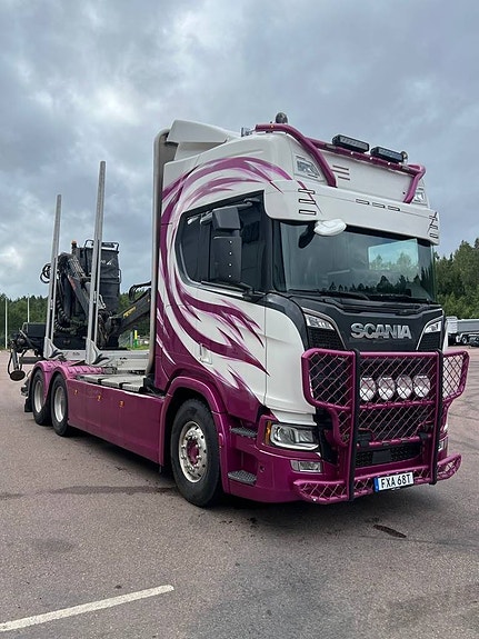 Scania R650 Timmerbil