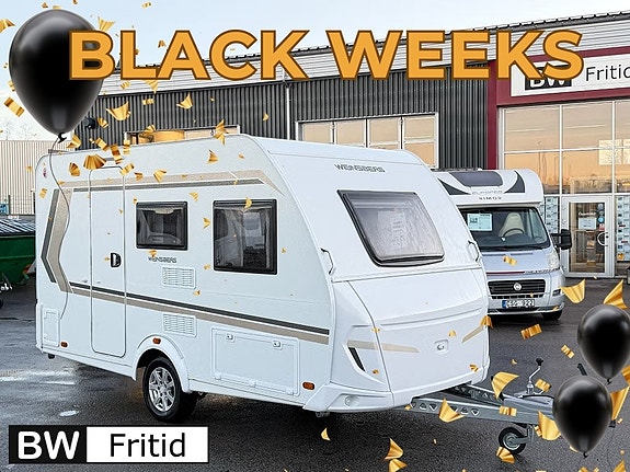 Weinsberg CaraOne 390 QD -Dubbelsäng-1150kg-Passar elbilar!