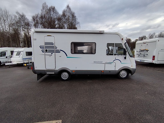 Hymer Alde Vattenburen värme Värme växlare Solceller 3500kg