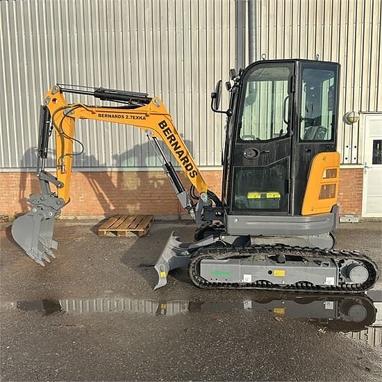 Bernards 2.7EXKA - Minigravemaskine / mini excavator 2,6 ton