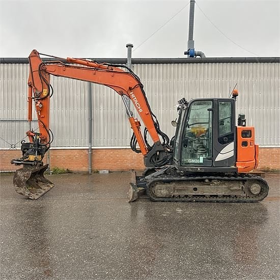 Hitachi ZX85 USB-6 - 8,5 ton - Engcon Rotortilt