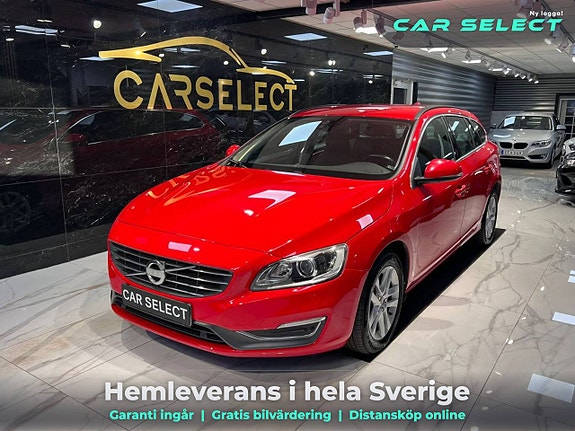 Begagnad bil till salu: Volvo V60 - 2014 - Röd - 166 Hk - Kombi | BLOCKET