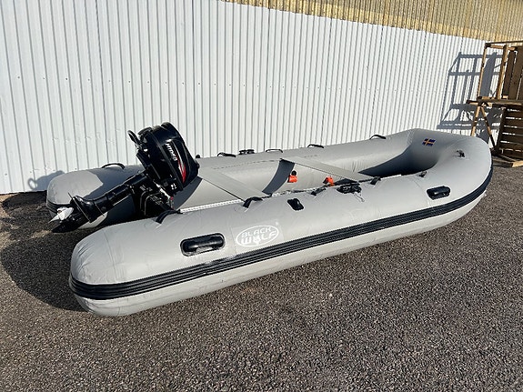 Ribbåt med utombordare 6hk 4T