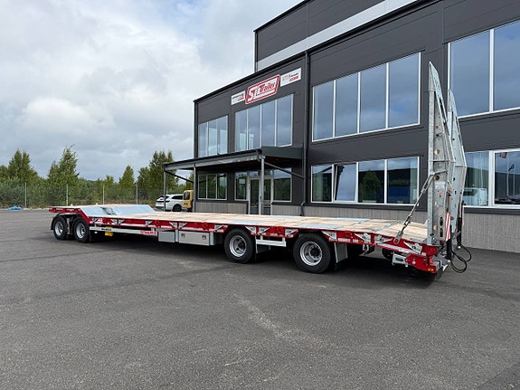 Maskinvagn Müller Mitteltal 38t, p-light ramper OMG Leverans 3 of 12