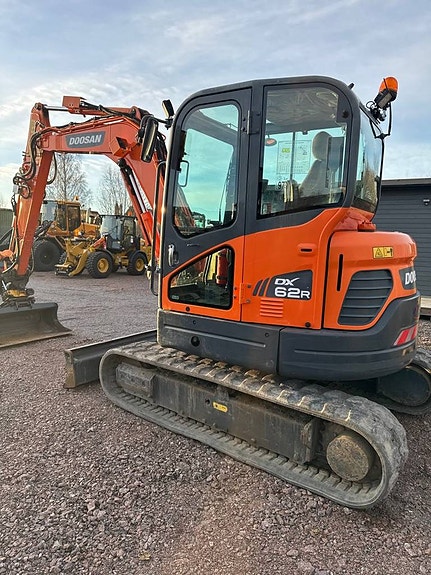Doosan DX62  / Rotor med Grip / 4 skopor