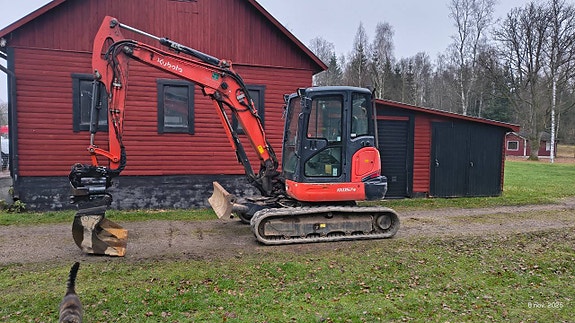 Minigrävare 5800kg tiltrotator