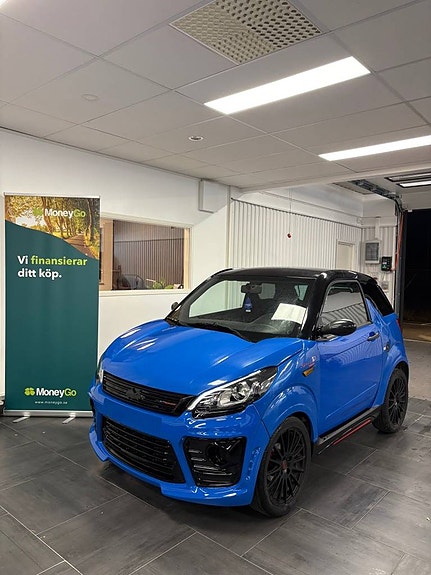 Mopedbil Ligier JS50 Sport Ultimate SVENSKSÅLD S&V hjul