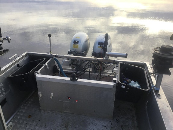 Fet sportfiskebåt ALU 4,7m Pilothouse 11 of 13