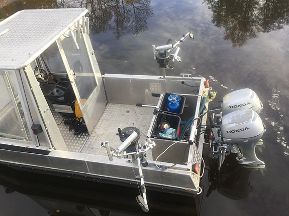 Fet sportfiskebåt ALU 4,7m Pilothouse 3 of 5