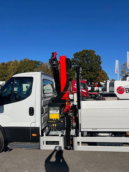 Iveco Daily 72C14E/P ELBIL Kranbil Palfinger Kran Fullutrust 9 of 12