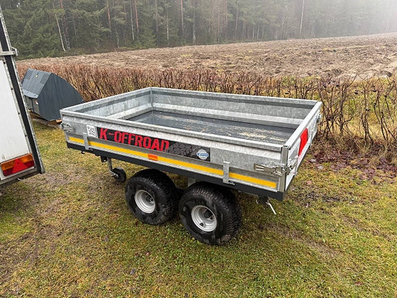 Tippvagn minigrävare eller minitraktor k-offroad