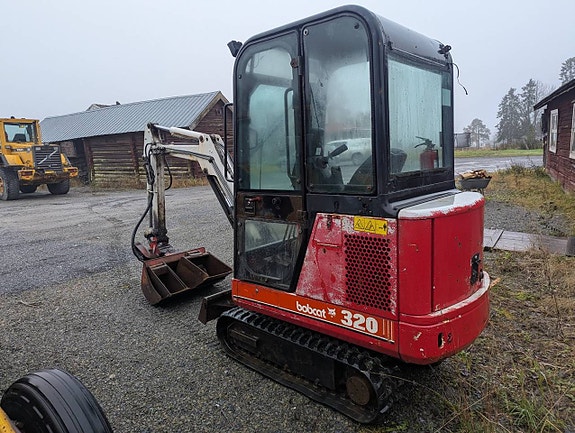 Bobcat 320 minigrävare