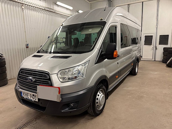 Ford Transit 460 Euro6 Skolbuss 17pass buss 10300mil