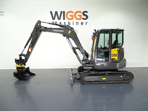 Volvo ECR58F - 21  / Engcon EC206 / Microprop MIG