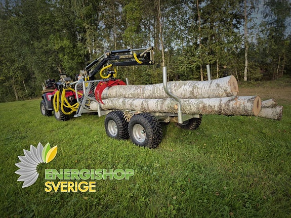 Skogsvagn + HONDA TRX450 FE